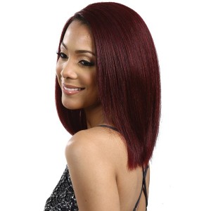Bobbi Boss Synthetic Swiss Lace Front Wig Mlf74 Copper