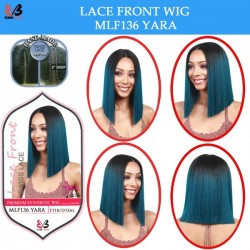 Bobbi Boss Synthetic Swiss Lace Front Deep Part Wig Mlf136 Yara