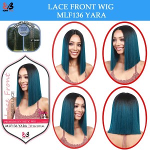 Bobbi Boss Synthetic Swiss Lace Front Deep Part Wig Mlf136 Yara Bobbi Boss Synthetic Swiss Lace Front Deep Part Wig Mlf136 Yara