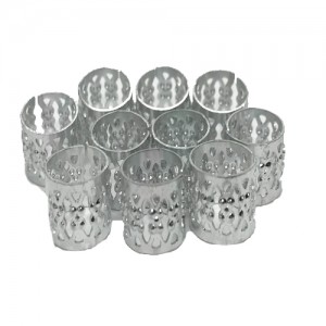 Ebo Braid Hair Rings Hair Decorations Silver Ebo Braid Hair Rings Hair Decorations Silver