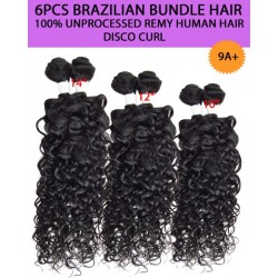 Ebo Brazilian Bundle Unprocessed 100% Virgin Remy Human Hair Weave 9a Disco Curl 6pcs Ebo Brazilian Bundle Unprocessed 100% Virgin Remy Human Hair Weave 9a Disco Curl 6pcs