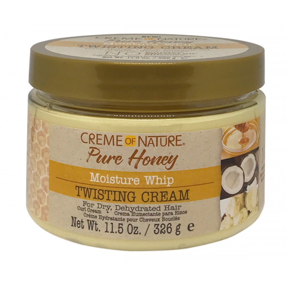 Creme Of Nature Pure Honey Moisture Whip Twisting Cream 11.5 Oz