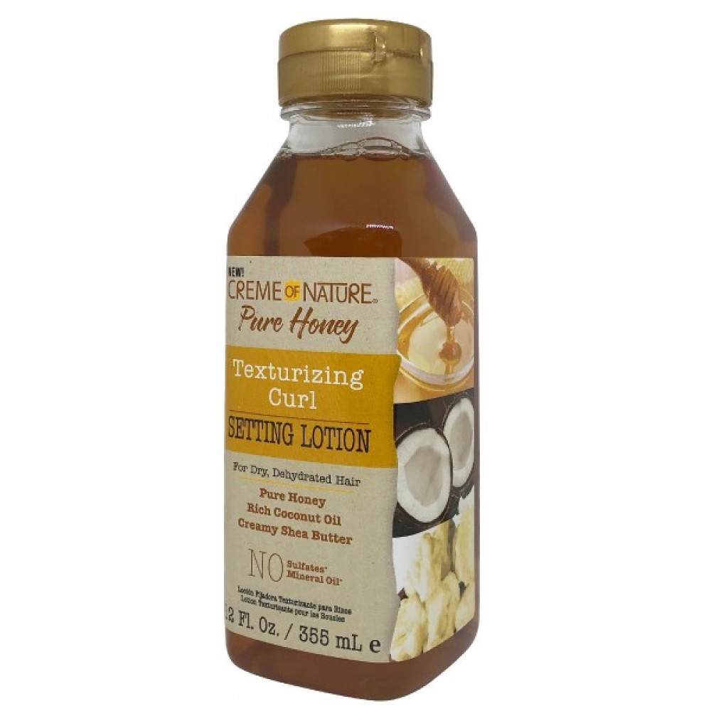 Creme Of Nature Pure Honey Texturizing Curl Setting Lotion 12 Oz