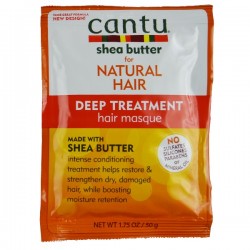 Cantu Shea Butter For Natural Hair Deep Treatment Hair Masque 1.5 Oz Cantu Shea Butter For Natural Hair Deep Treatment Hair Masque 1.5 Oz