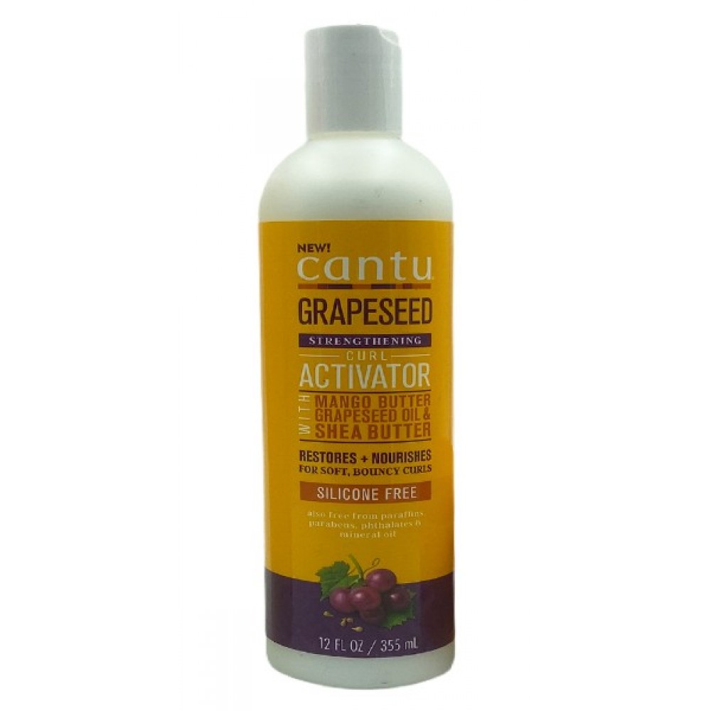 Cantu Grape Seed Strengthening Curl Activator 12 Oz