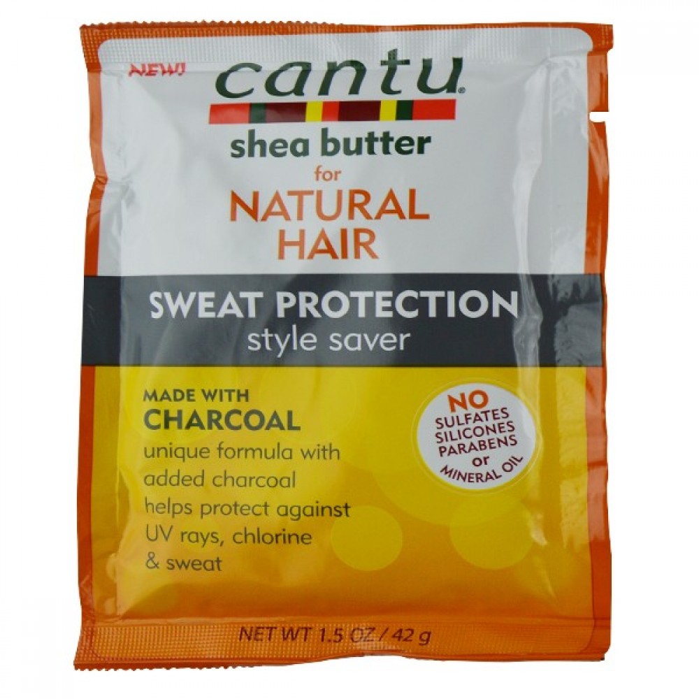 Cantu Shea Butter For Natural Hair Sweat Protection Style Saver 1.5 Oz