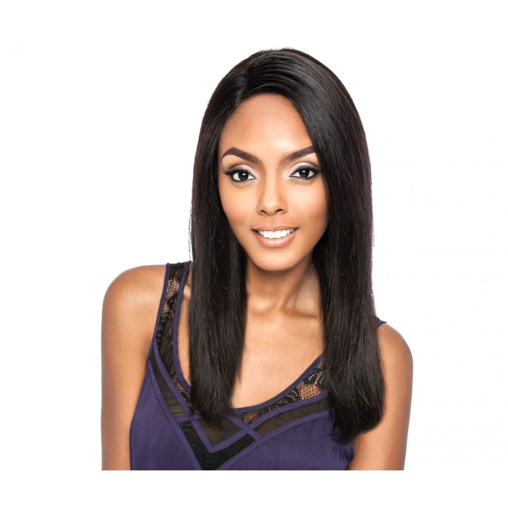 TRILL BRAZILIAN UNPROCESSED VIRGIN 100% REMY HUMAN 4x4 LACE WIG CHESTNET 20