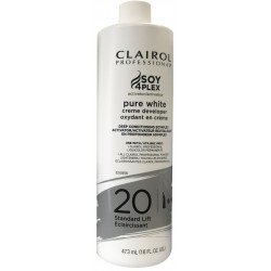 Clairol Professional Pure White Creme Developer Volume 20 16 Oz