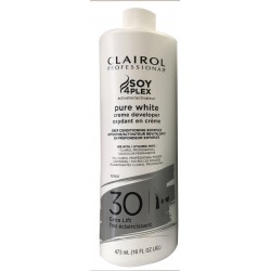 Clairol Professional Pure White Creme Developer Volume 30 16 Oz