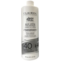 Clairol Professional Pure White Creme Developer Volume 40 16 Oz
