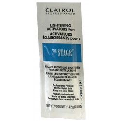 Clairol 7th Stage Hair Bleach Lightener Powder .05 Oz Clairol 7th Stage Hair Bleach Lightener Powder .05 Oz
