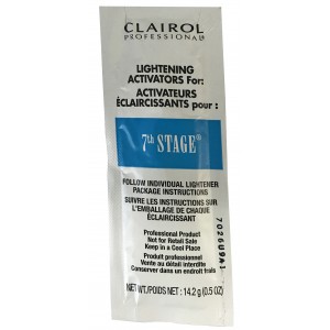Clairol 7th Stage Hair Bleach Lightener Powder .05 Oz Clairol 7th Stage Hair Bleach Lightener Powder .05 Oz