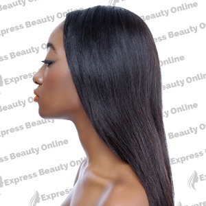 10" clip in 10 pcs 100% human remi hair extensions - straight-off black (1b) 