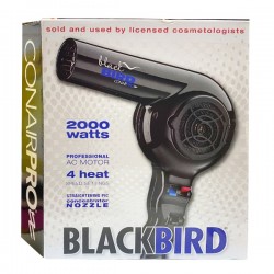 Conair Pro Black Bird 2000 Watts Hair Dryer  
