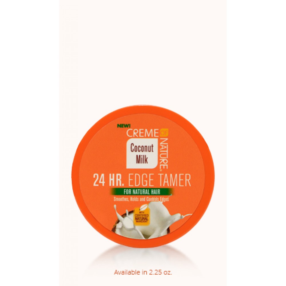 Creme Of Nature Coconut Milk 24 Hr Edge Tamer 2.25 Oz
