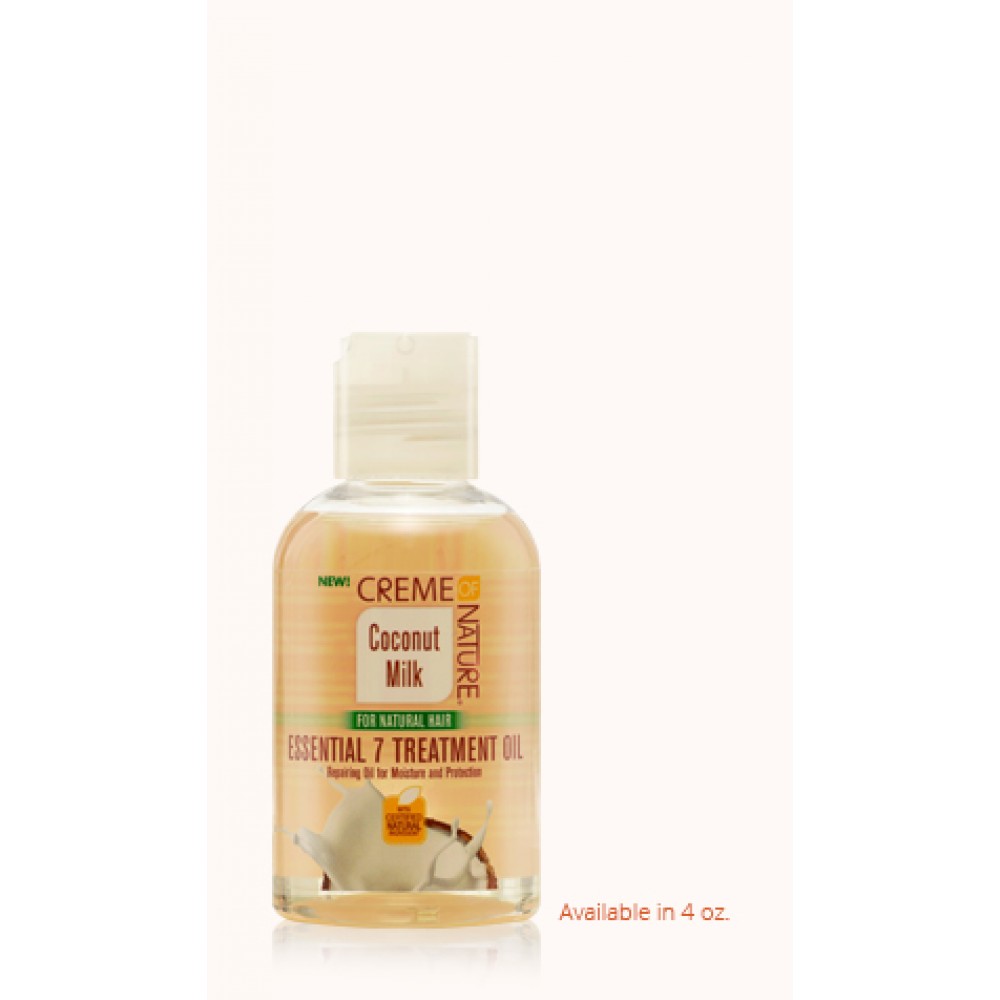 Creme Of Nature Coconut Milk  Essential 7 Treatment Oil 4 Oz