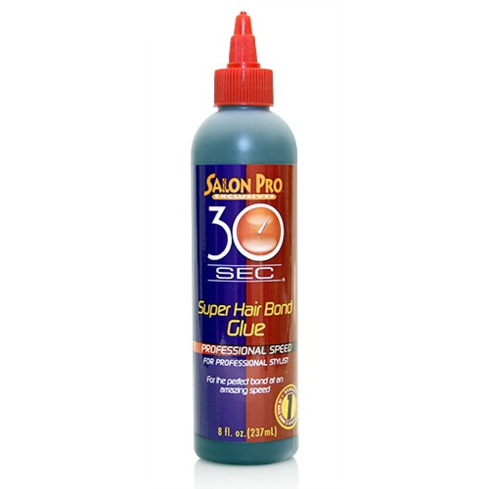 Salon Pro 30 Sec Super Hair Bonding Glue 8 Oz