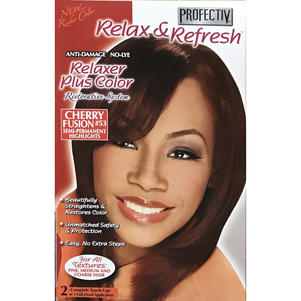 Profective Relaxer & Refresh Relaxer Plus Color Cherry Fusion 53