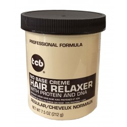 Tcb No Base Creme Hair Relaxer Regular 7.5 Oz 