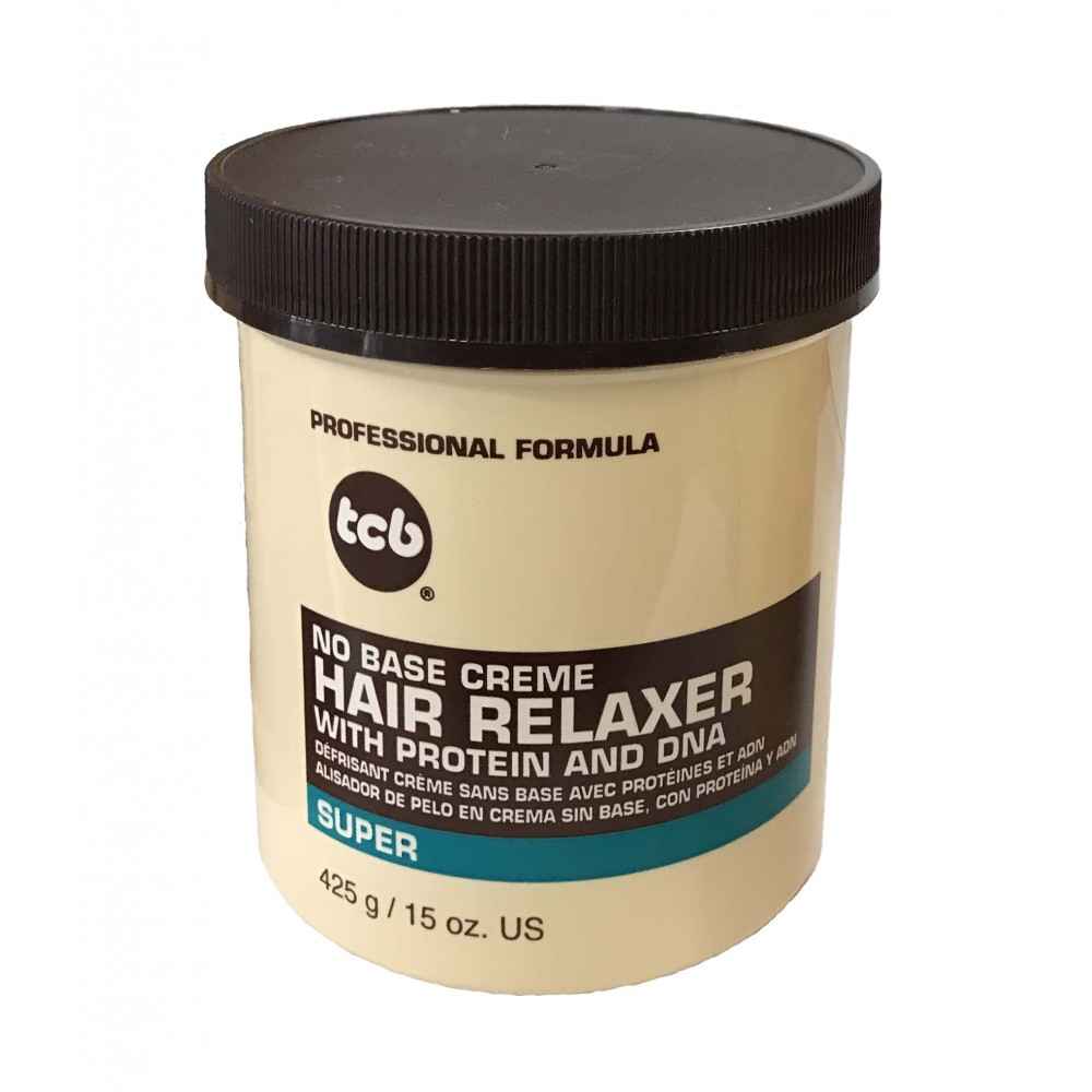 Tcb No Base Creme Hair Relaxer Super 15 Oz