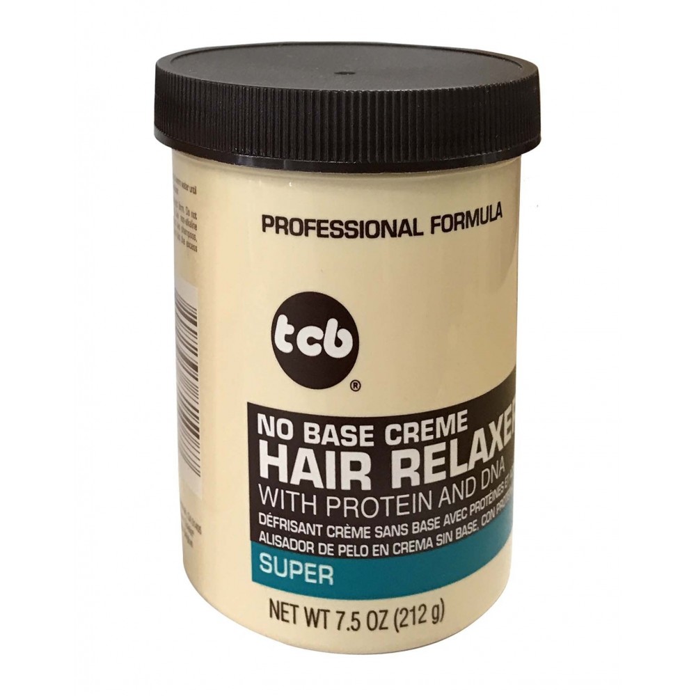 Tcb No Base Creme Hair Relaxer Super 7.5 Oz