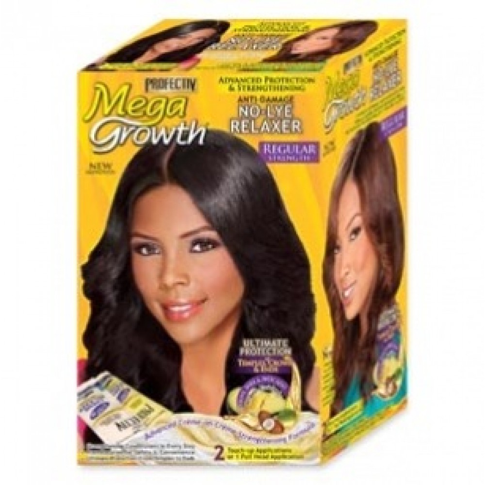 Profectiv Mega Growth No Lye Conditioning Creme Relaxer  Regular 1 Applications