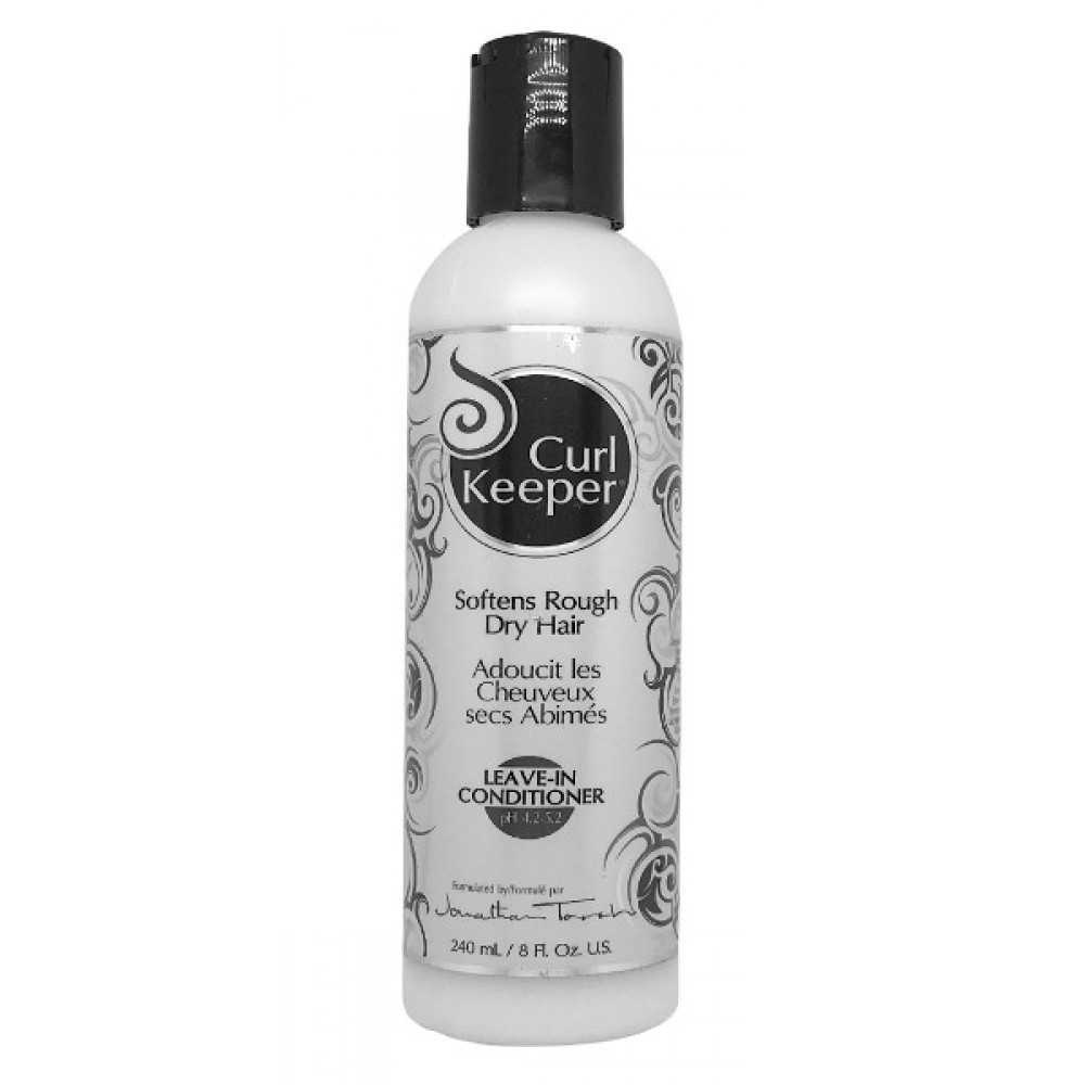 Curl Keeper Softens Rough Dry Hair Leave In Conditioner 8 Oz