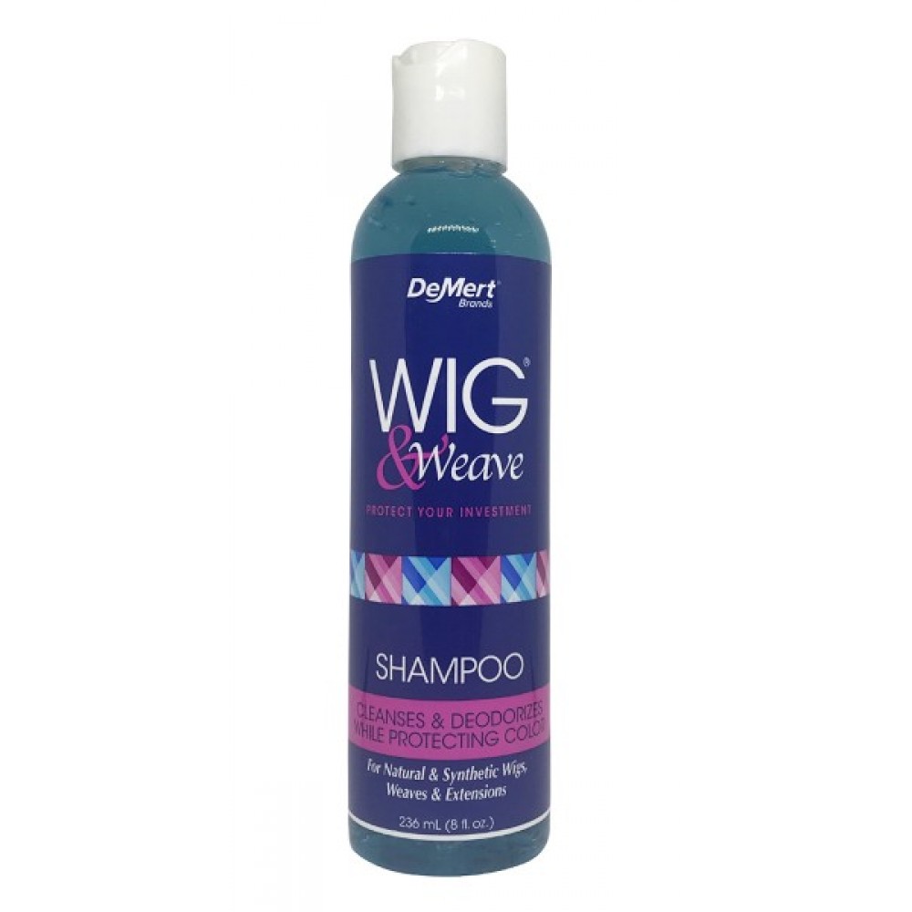Demert Wig And Weave Shampoo Cleanses And Deodorizer While Protecting Color 8 Oz