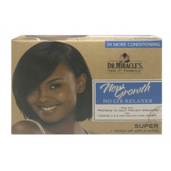 Dr Miracles New Growth No Lye Conditioning Relaxer Kit Super Dr Miracles New Growth No Lye Conditioning Relaxer Kit Super