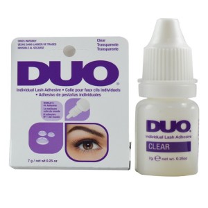 Duo Individual Lash Adhesive Eyelash Glue Clear .25 Oz Duo Individual Lash Adhesive Eyelash Glue Clear .25 Oz