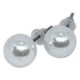 Ebo Pearl Studs Earrings White/gold/silver (15 Pairs)