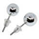 Ebo Pearl Studs Earrings White/gold/silver (15 Pairs)