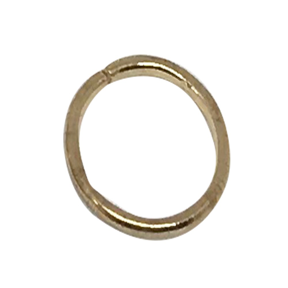 Ebo Braid Hair Ring Hair Decorations Gold Ring 12 Mm 14 Pcs