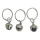 Ebo Braid Hair Ring Hair Decorations Charm Bells Silver 12 Mm 6 Pcs