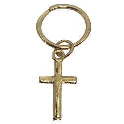 Ebo Braid Hair Ring Hair Decorations Charm Cross Gold 12 Mm 6 Pcs Ebo Braid Hair Ring Hair Decorations Charm Cross Gold 12 Mm 6 Pcs