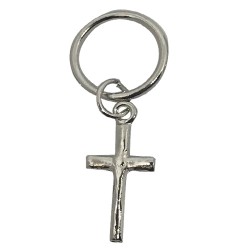 Ebo Braid Hair Ring Hair Decorations Charm Corss Silver 12 Mm 6 Pcs Ebo Braid Hair Ring Hair Decorations Charm Corss Silver 12 Mm 6 Pcs