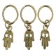 Ebo Braid Hair Ring Hair Decorations Charm Hand Gold 12 Mm 6 Pcs