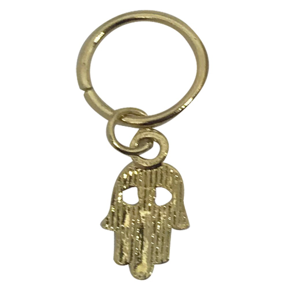 Ebo Braid Hair Ring Hair Decorations Charm Hand Gold 12 Mm 6 Pcs