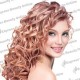 20 elastic hair curly - human hair feel extensions - honey (27hr)