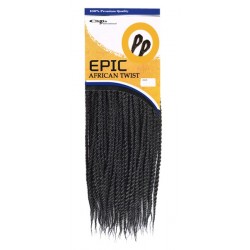 Epic Synthetic Hair Crochet Braid Loop Senegal African Twist 24" Epic Synthetic Hair Crochet Braid Loop Senegal African Twist 24"