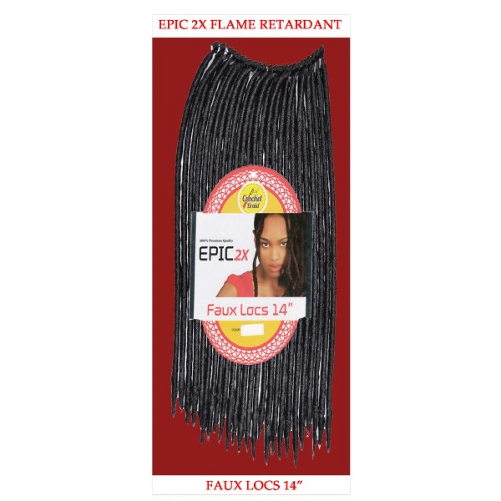 Epic Synthetic Hair Crochet Braid Loop Faux Locs 14