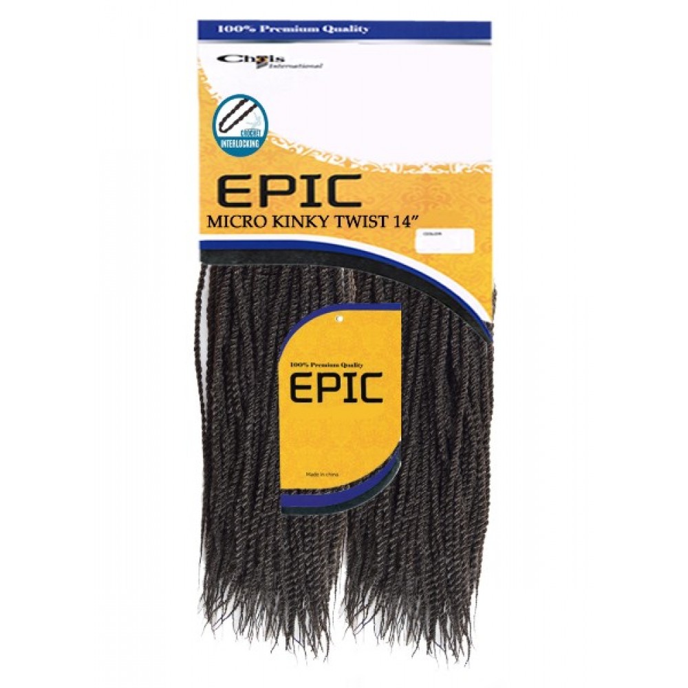 Epic Synthetic Hair Crochet Braid Micro Kinky Twist 14
