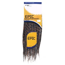 Epic Synthetic Hair Crochet Loop Braid Savannah Kinky Twist 14"