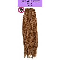 Eve Synthetic Hair Crochet Braid Loop Senegales Afro Twist L 20" Eve Synthetic Hair Crochet Braid Loop Senegales Afro Twist L 20"