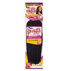 Eve Synthetic Hair Crochet Braid Loop Senegales Afro Twist 12"