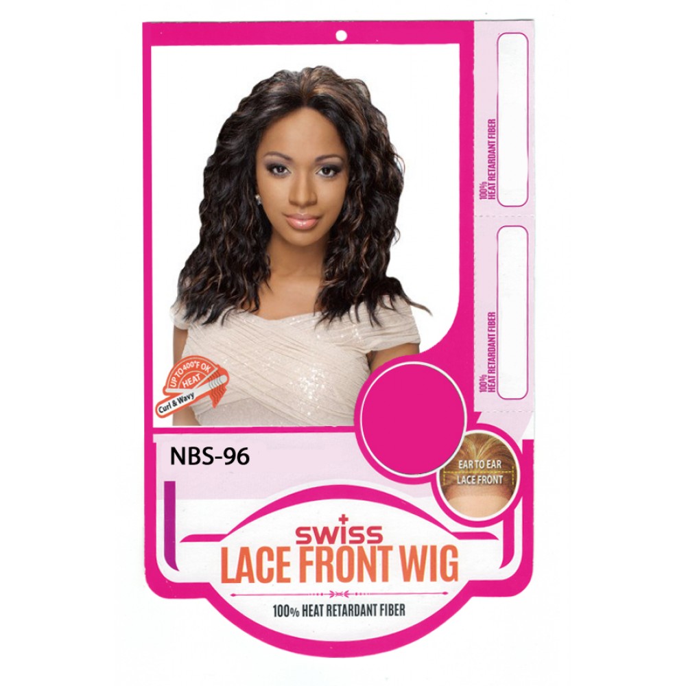 Hr True Wig Synthetic Swiss Lace Front Wig Nbs96