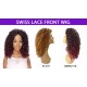 Hr True Wig Synthetic Swiss Lace Front Wig Nbs98