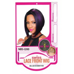 Hr True Wig Synthetic Swiss Lace Front Wig Nbs-i200 Hr True Wig Synthetic Swiss Lace Front Wig Nbs-i200