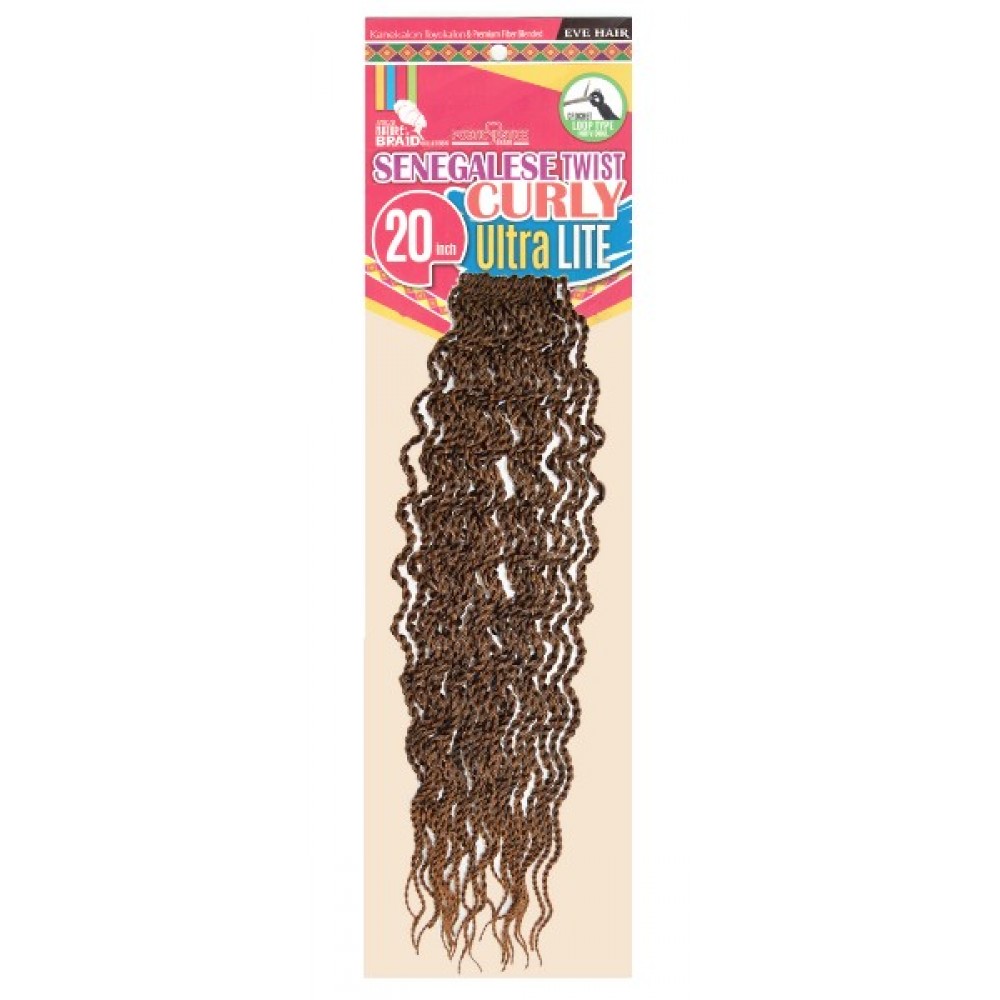 Eve Hair Synthetic Hair Crochet Braid Loop Senegalese Twist Curly Senc 20