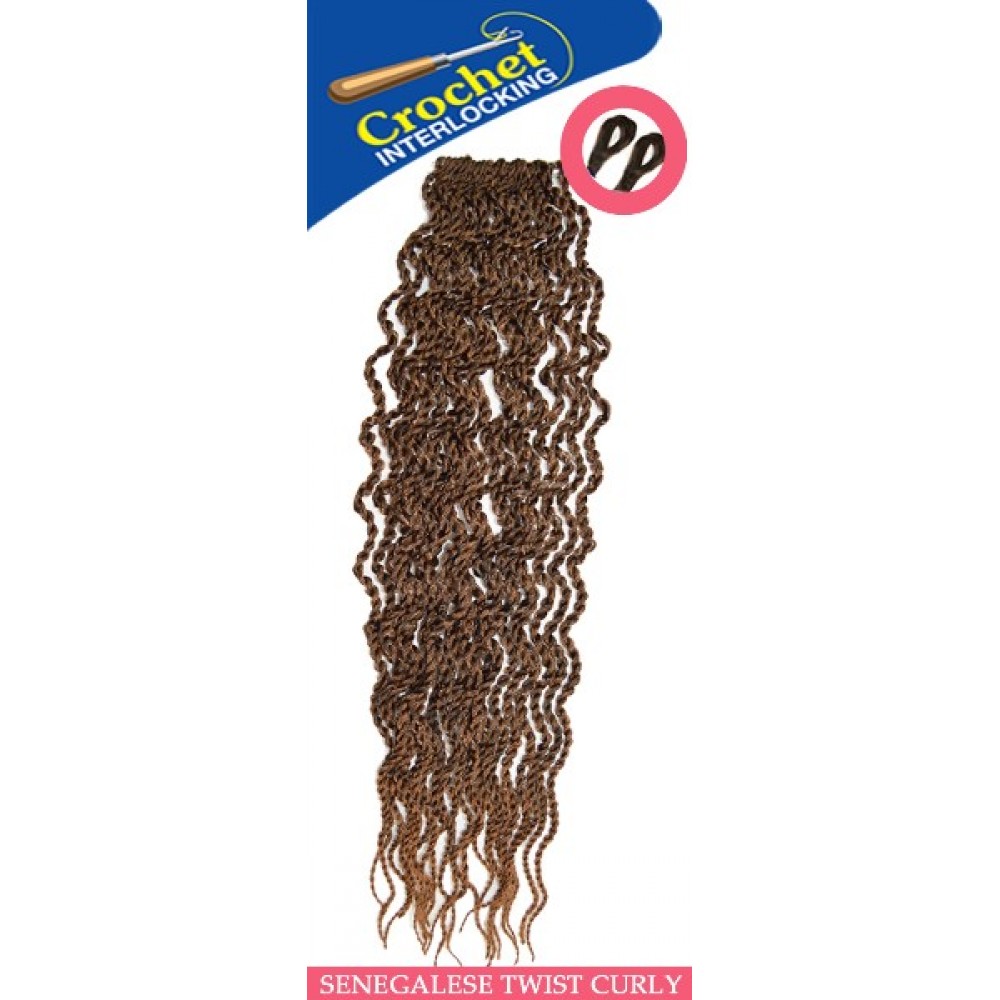 Eve Hair Synthetic Hair Crochet Braid Loop Senegalese Twist Curly Senc 20